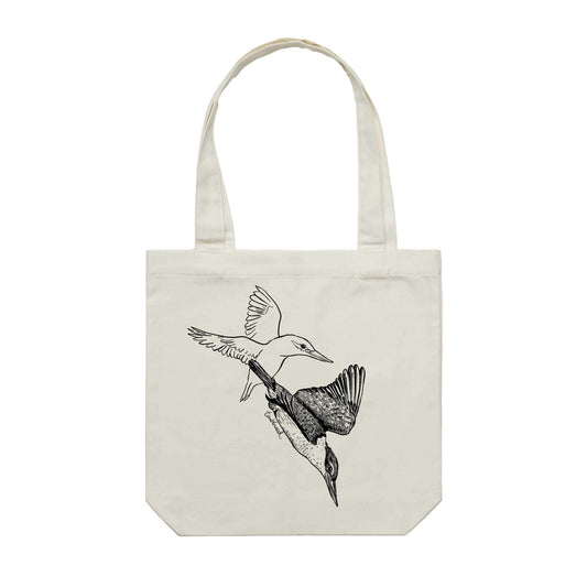 Kōtare/kingfisher Tote Bag