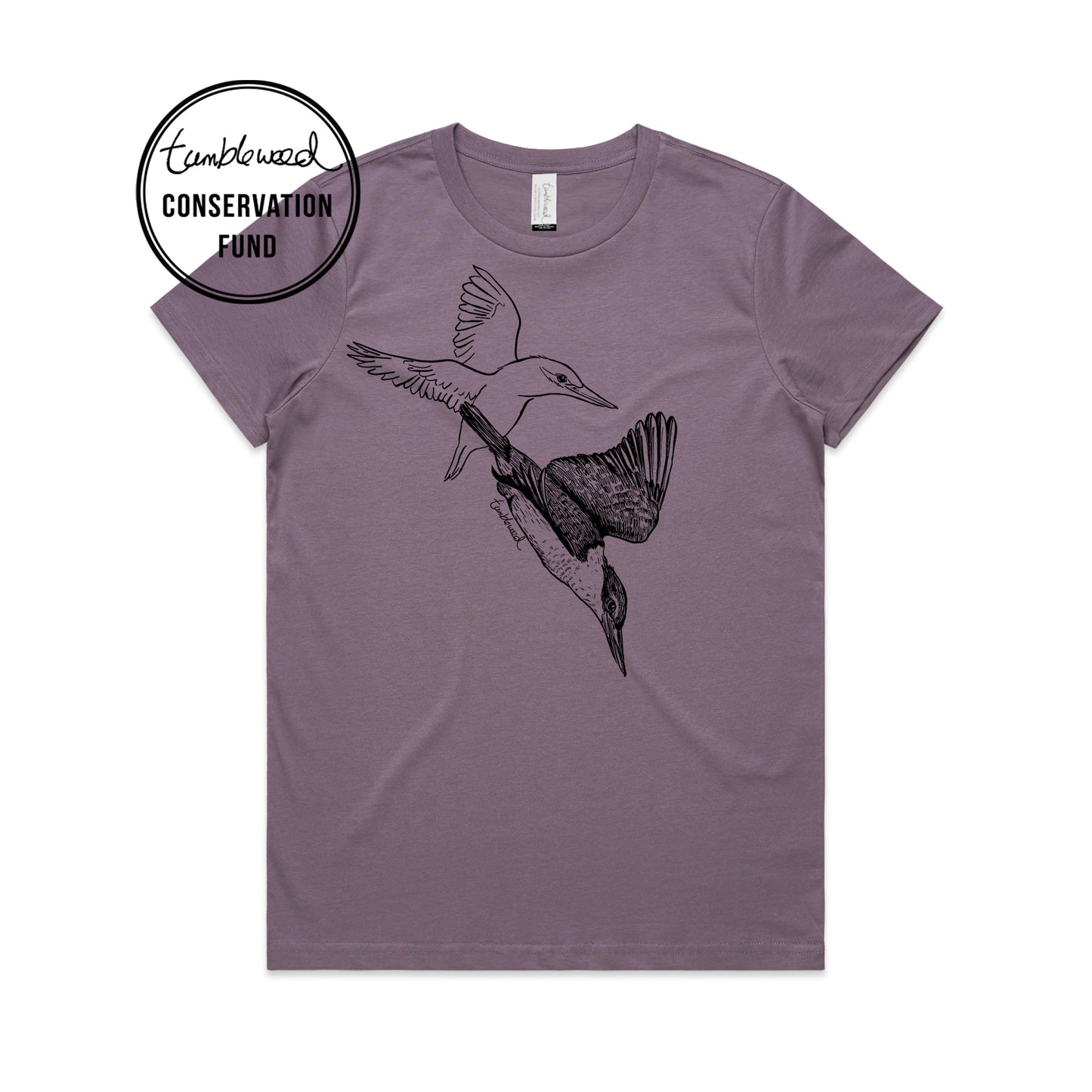Kōtare/kingfisher T-shirt