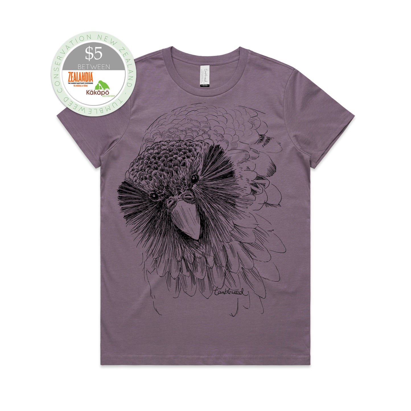 Sirocco the Kākāpō t-shirt