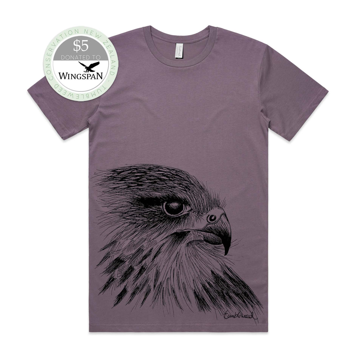 Kārearea/NZ Falcon T-shirt
