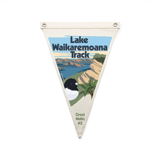 Lake Waikaremoana Great Walk Flag