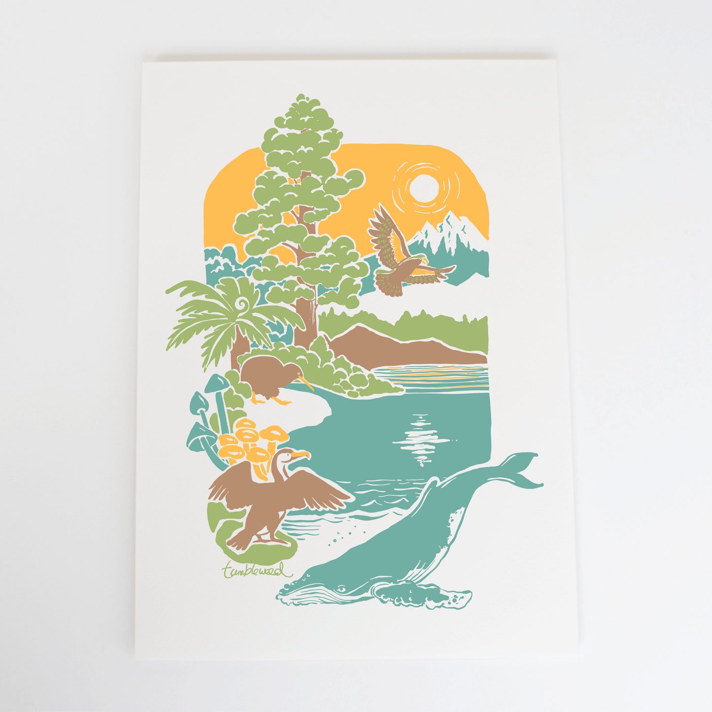 Biodiversi-tee Colour Art Print