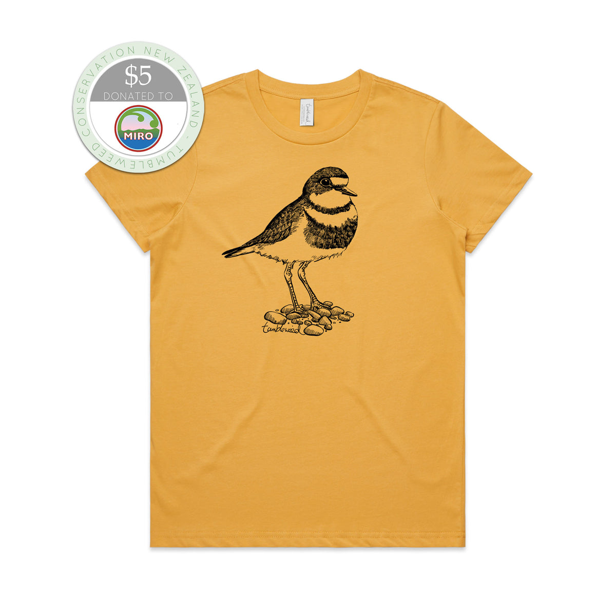 Pohowera | Banded dotterel T-shirt