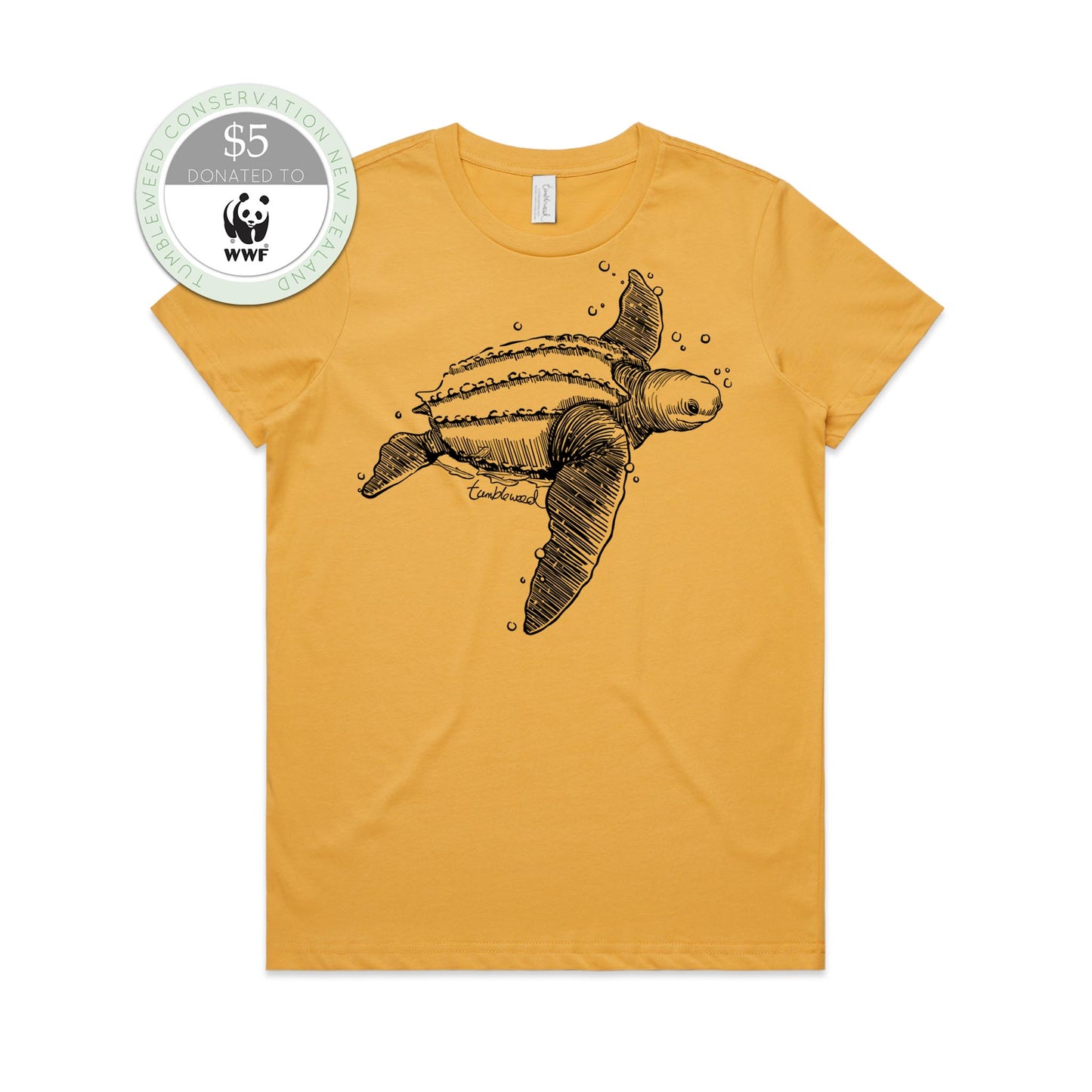 Honu/leatherback sea turtle T-shirt