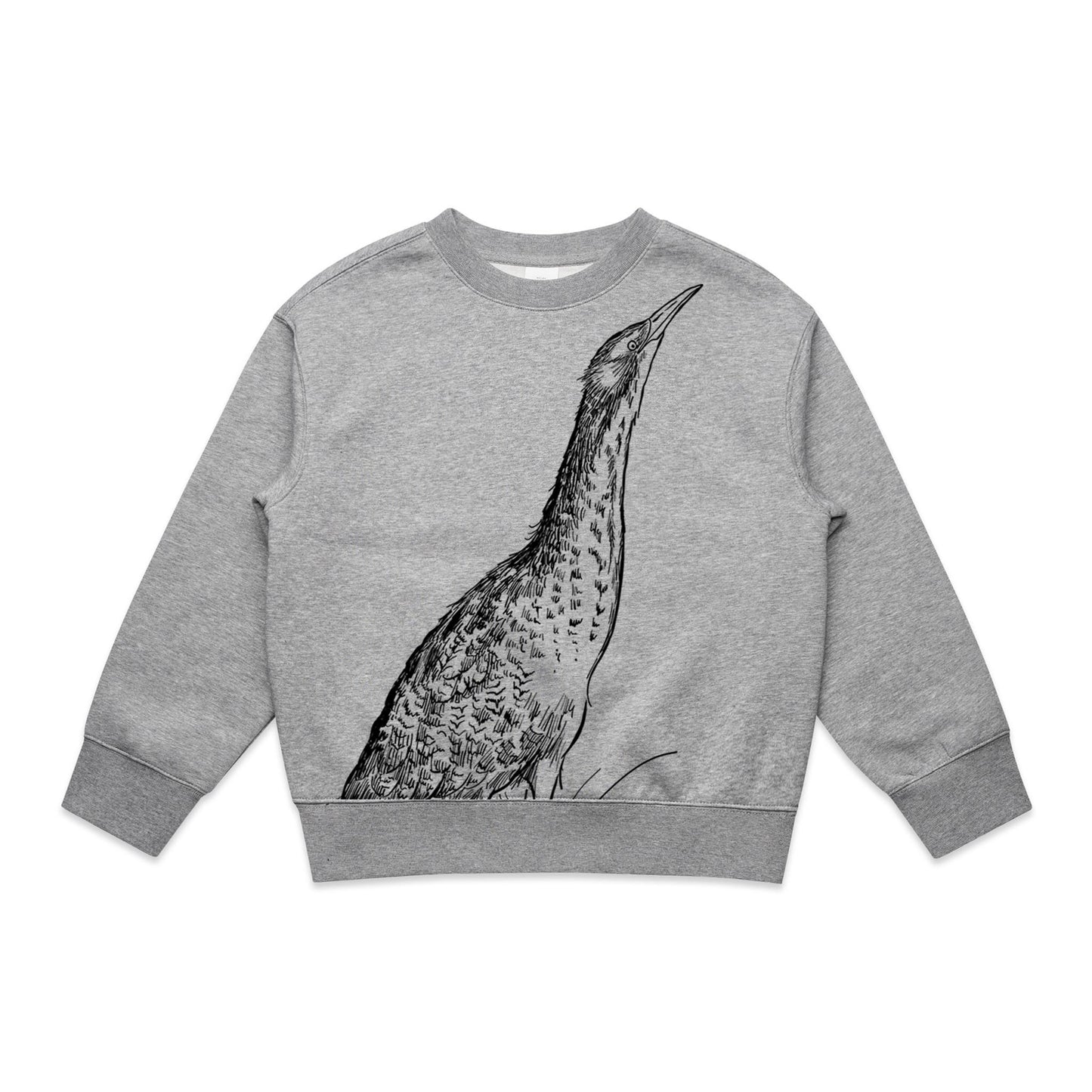 Matuku-hūrepo/bittern Kids' Sweatshirt