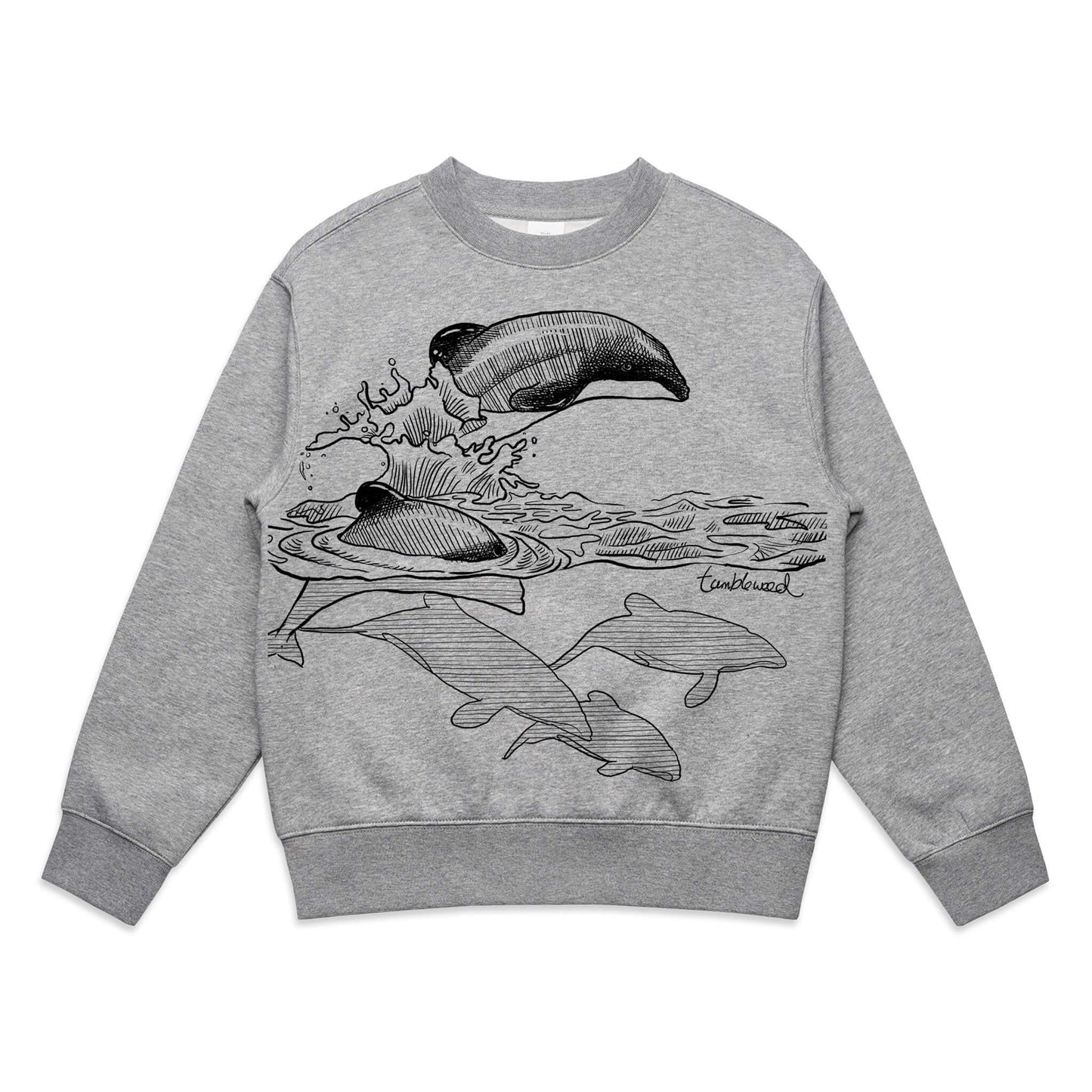 Māui dolphin Kids' Sweatshirt