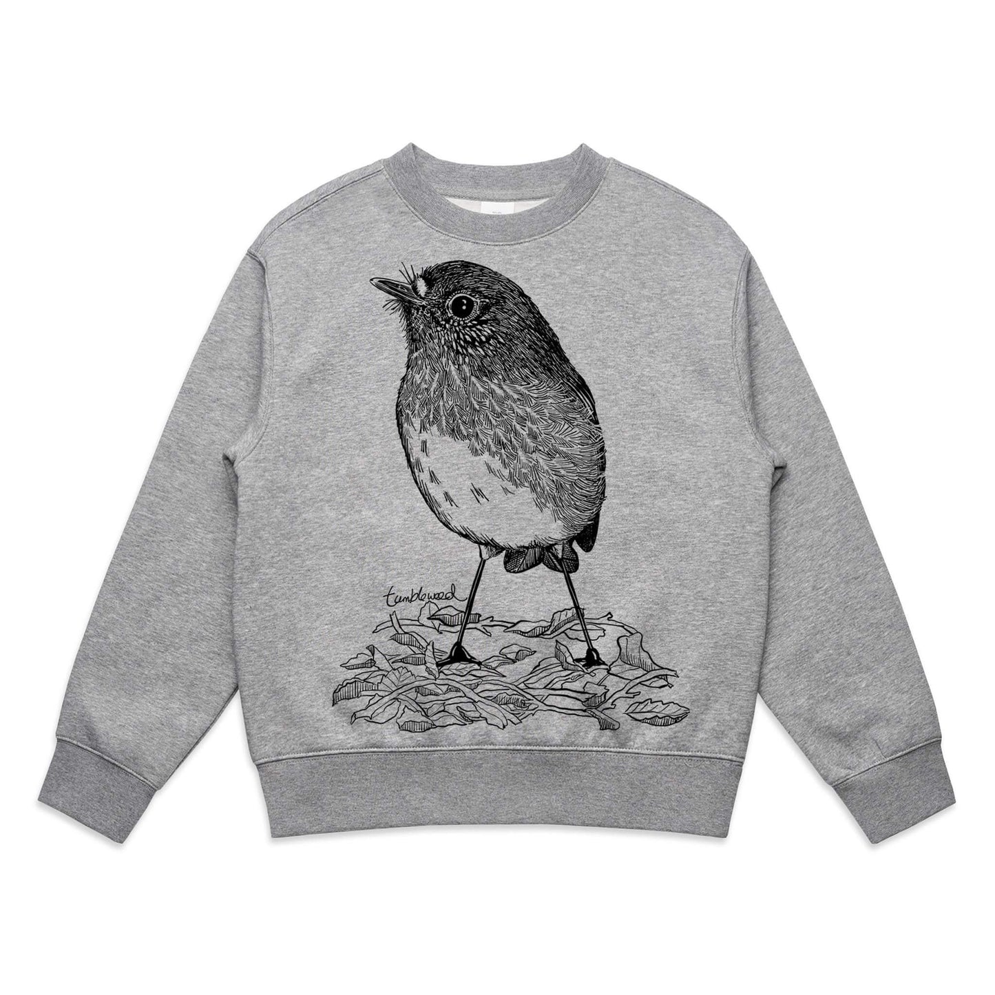 North Island Robin/toutouwai Kids' Sweatshirt