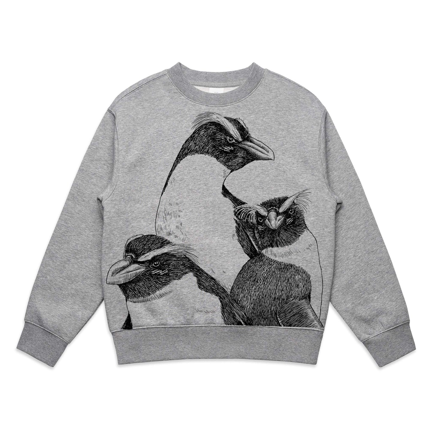 Tawaki/Fiordland Crested Penguin Kids' Sweatshirt