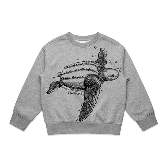 Honu/leatherback sea turtle Kids' Sweatshirt