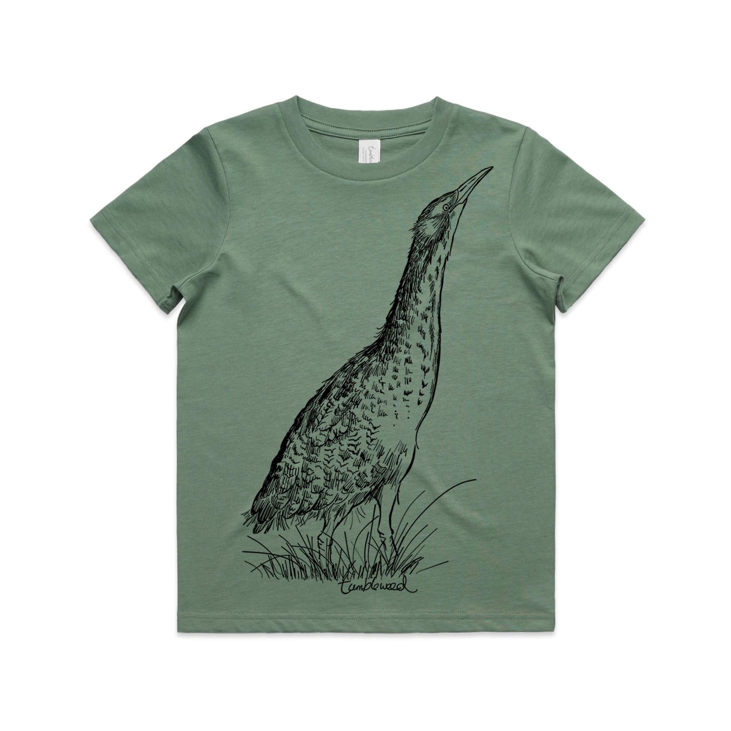 Matuku-hūrepo/bittern Kids' T-shirt