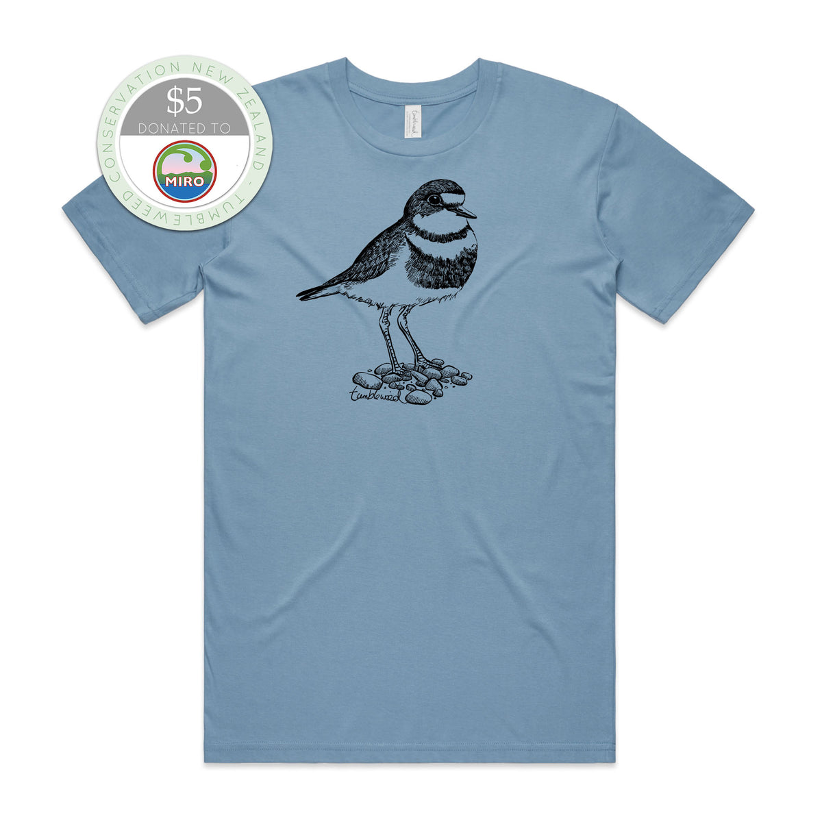 Pohowera | Banded dotterel T-shirt