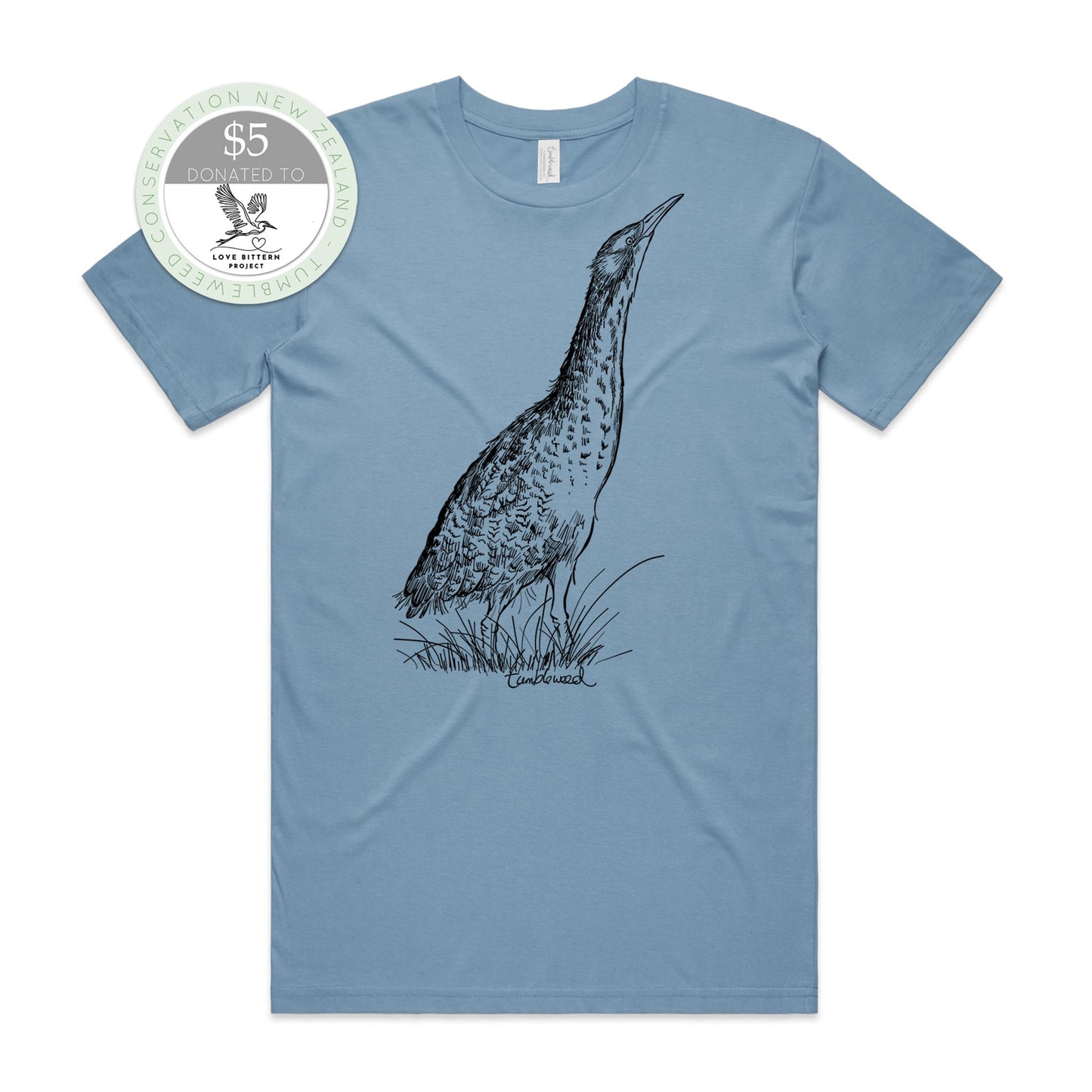 Matuku-hūrepo/bittern T-shirt