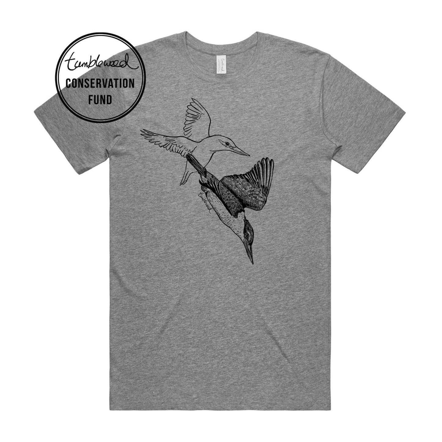 Kōtare/kingfisher T-shirt