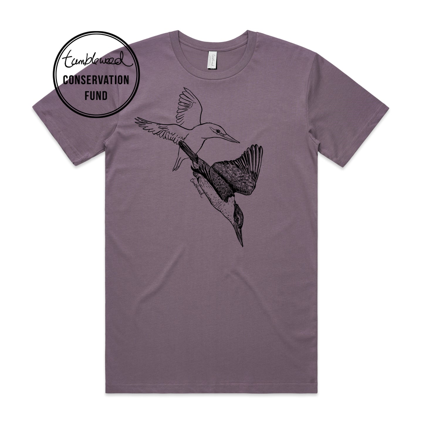 Kōtare/kingfisher T-shirt