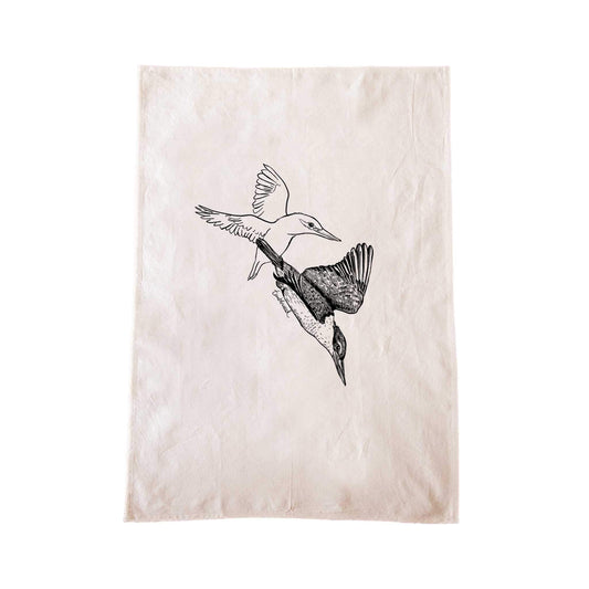 Kōtare/kingfisher Tea Towel