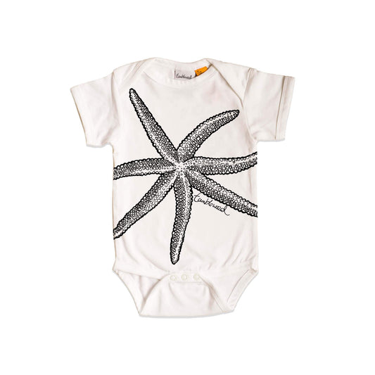 Starfish Organic Cotton Baby Onesie