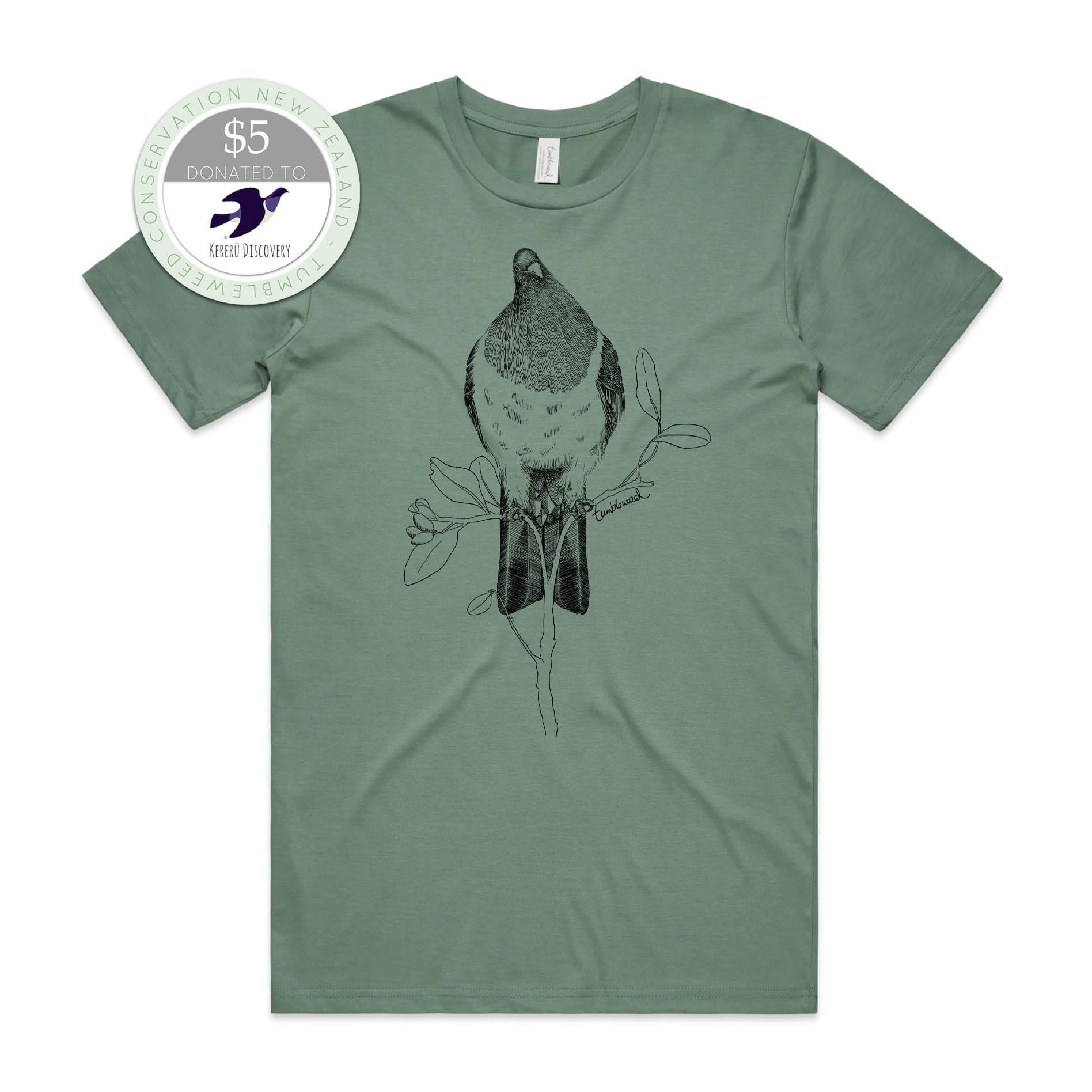 Kererū t-shirt | Tumbleweed Tees